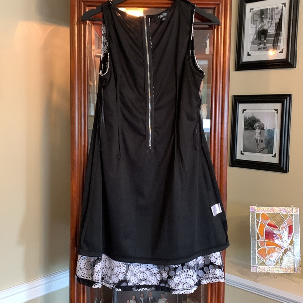 COPY - Papillon Mandala Lace Overlay Skater Dress Size Medium - Picture 14 of 16